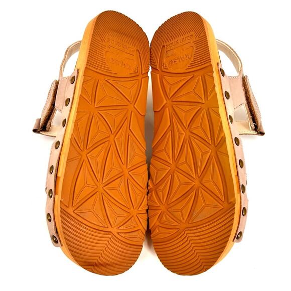 Kalso Earth Shoe “Serene”Leather Negative Heel Wooden Sandal SZ 7.5US Pale Lilac - Picture 5 of 7